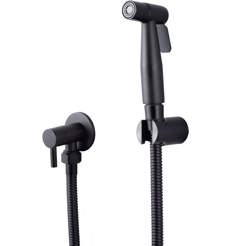 Pulvérisateur de toilettes pour bidet et de toilettes en acier inoxydable, Kit de pulvérisateur de bidet, pulvérisateur de robinetterie Pulvérisateur