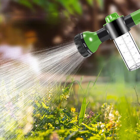 Pulvérisateur de tuyau d'arrosage avec réservoir de savon/engrais