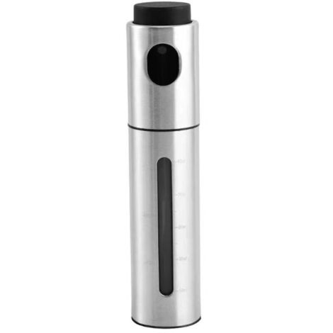 Pulvérisateur d'huile, flacon pulvérisateur d'huile de haute qualité en acier inoxydable et verre, pour une cuisine saine, pu