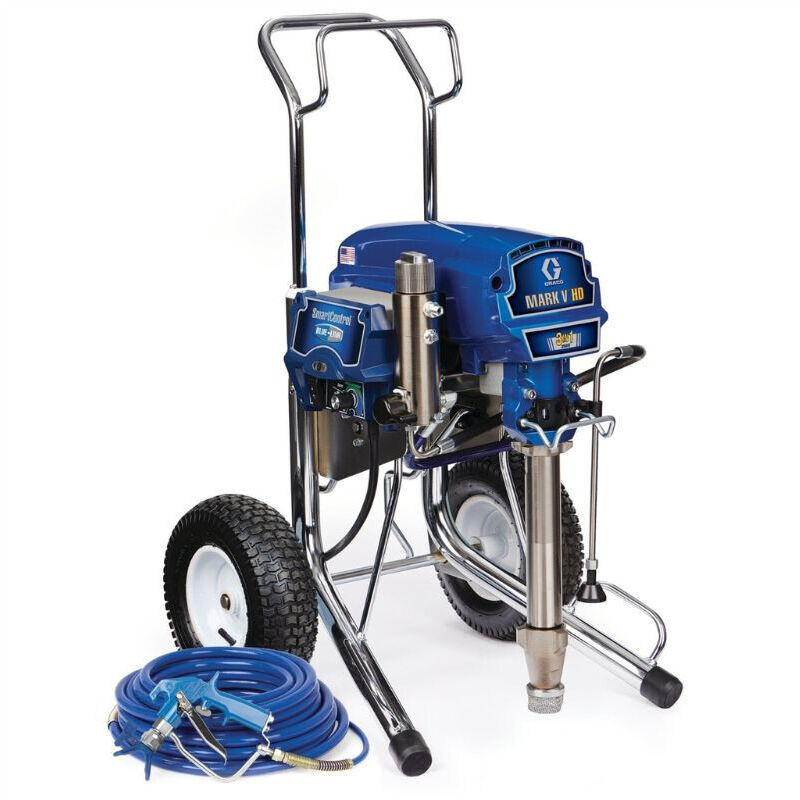 Graco - Pulvérisateur électrique airless Mark v hd 230 v, idéal pour les grandes surfaces, haute efficacité, système airless et moteur puissant pour