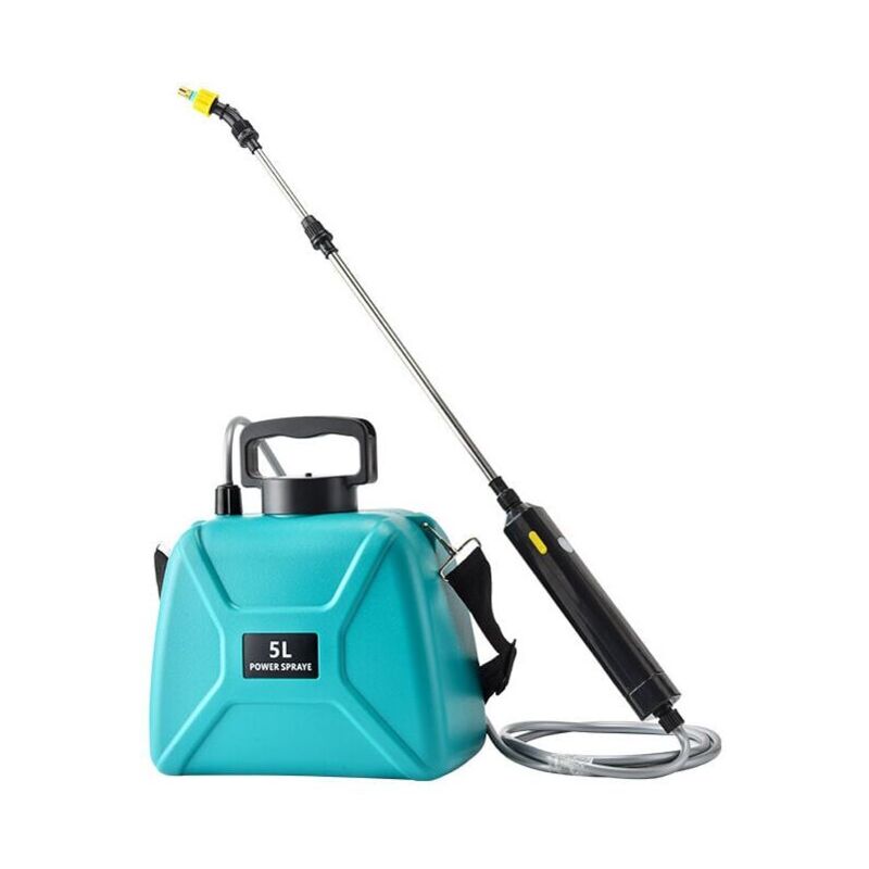 Pulvérisateur Électrique de Jardin - 3 Buses Réglable - usb Rechargeable - Protection des Plantes pour Jardin - Désherbage et Lavage de Voiture - 5L