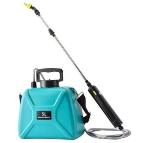 Pulvérisateur Électrique de Jardin avec 3 Buses Réglable, USBRechargeable, Pulvérisateur de Protection des Plantes pour Jardin (5L Pulvérisateur Vert)