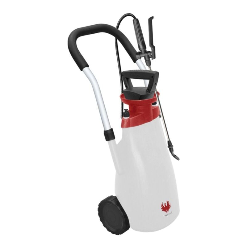 Phoenix - Pulverisateur de Jardin sur Roue Roller Sprayer, Pulverisateur Electrique avec Tuyau de 3m pour Une Pulvérisation sans Effort,