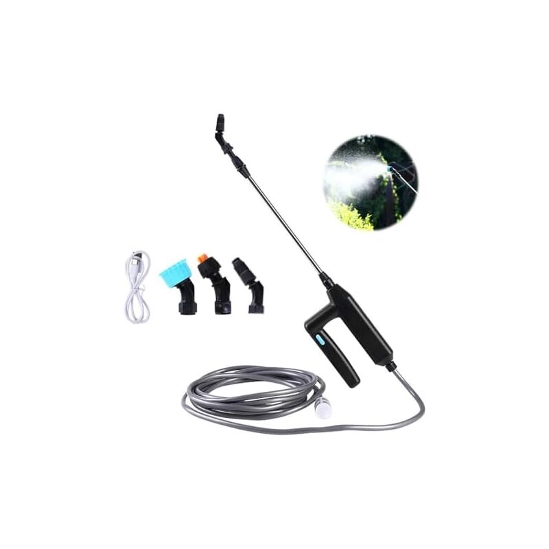 Largeight - Pulverisateur Electrique, Pulverisateur pour Toiture, 7.4V/2x2000mAh Pulverisateur de Jardin Electrique, Pulvérisateur à Batterie avec 3