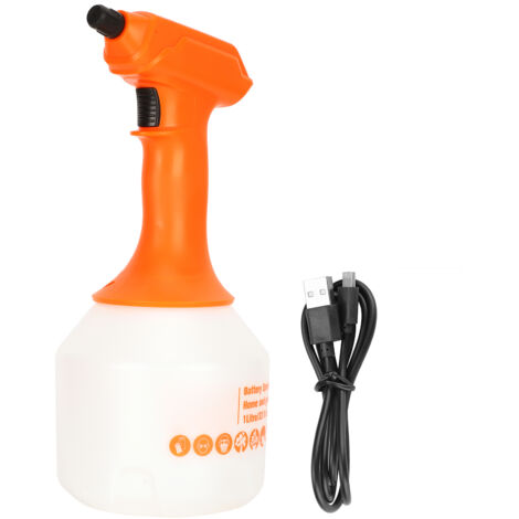 Pulvérisateur électrique USB 1L pour plantes - Arrosoir et vaporisateur pour jardinage intérieur