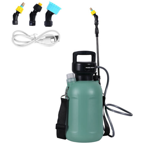 Pulvérisateur électrique USB rechargeable, arrosoir atomisation main, outil agricole multifonction pour plantes jardin et nettoyage carreaux
