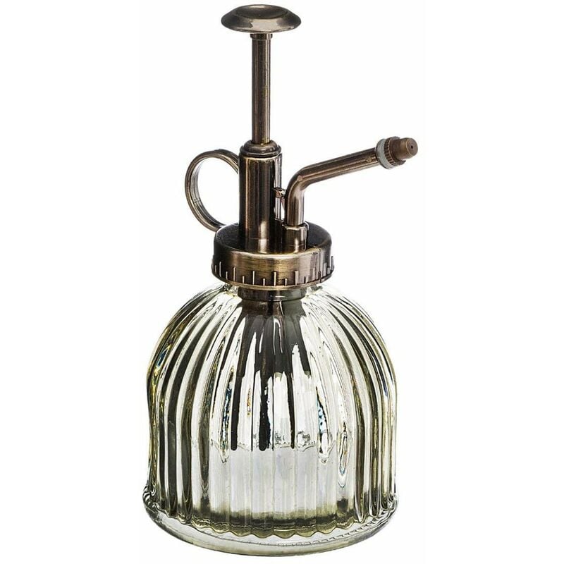 Pulvérisateur en verre vintage ø 8 x 16 cm cuivre Atmosphera