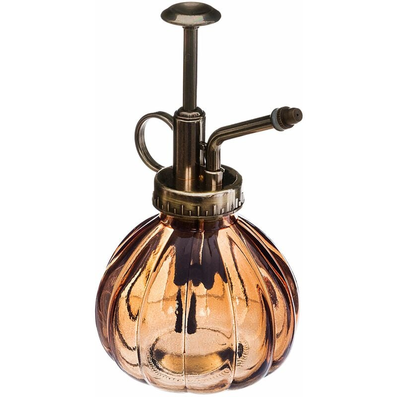 Pulvérisateur en verre vintage ø 8 x 16 cm cuivre Atmosphera