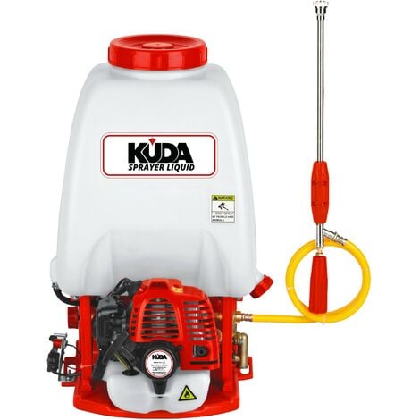 Pulvérisateur KUDA à dos thermique 20 litres, 25 cm 3 , 11 kg