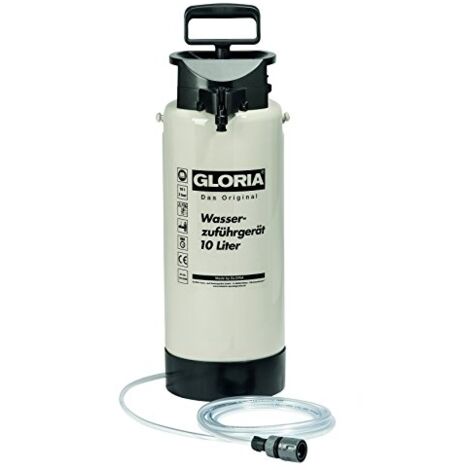 FP – Dispositif d'alimentation en eau 10L – Pression 3 bars – Tuyau 4m – Raccord rapide avec arrêt d'eau – Pour carotteuses et meuleuses