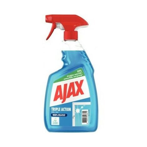 Ajax Triple Action Nettoyant Vitre Spray 750 ml - Lot de 3 8718951024397