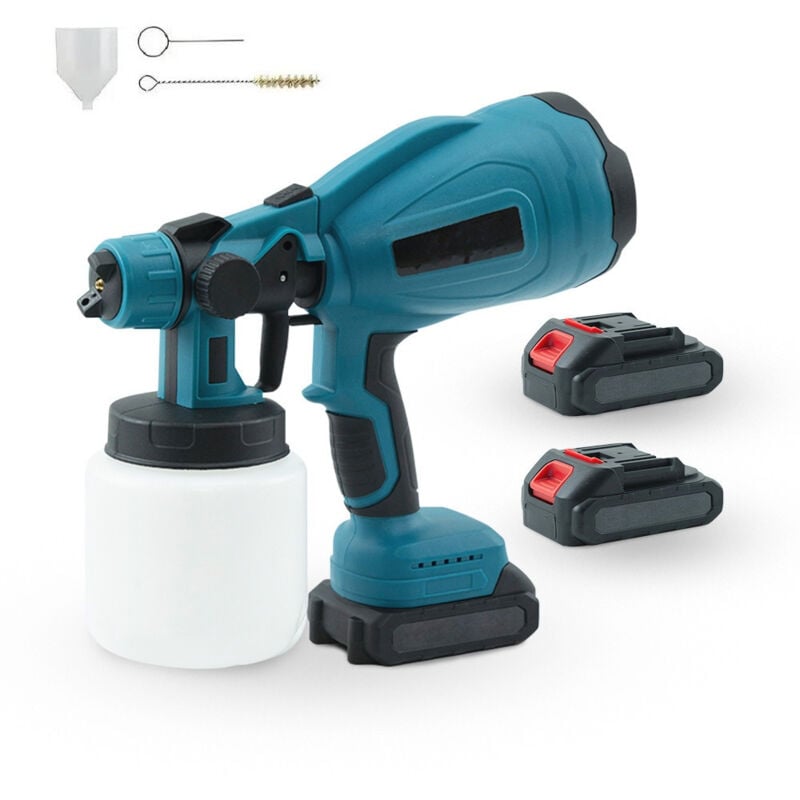 Mediawave Store - Pulvérisateur sans fil 48V avec pistolet et réservoir 800ml