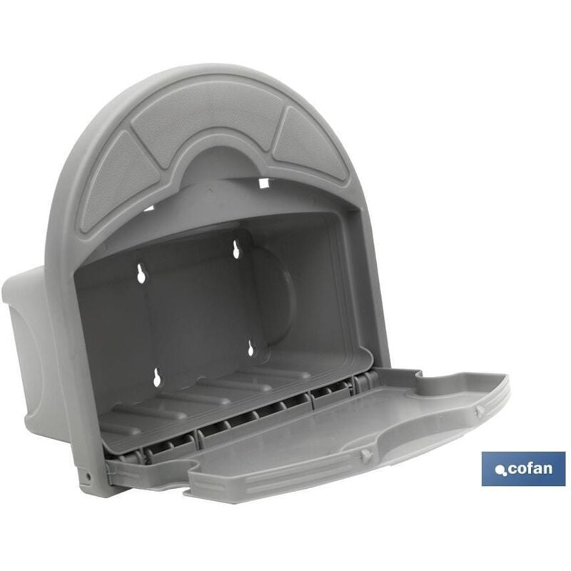 Cofan - Tuyau à montage mural avec tiroir