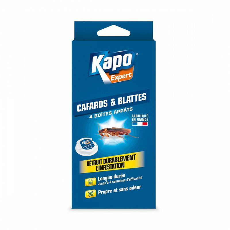 Boite Appat Cafards Et Blattes X4