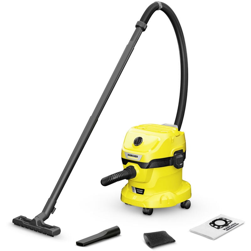 Karcher - Aspirateur eau et poussières sans fil sur batterie WD2-18V (sans batterie)