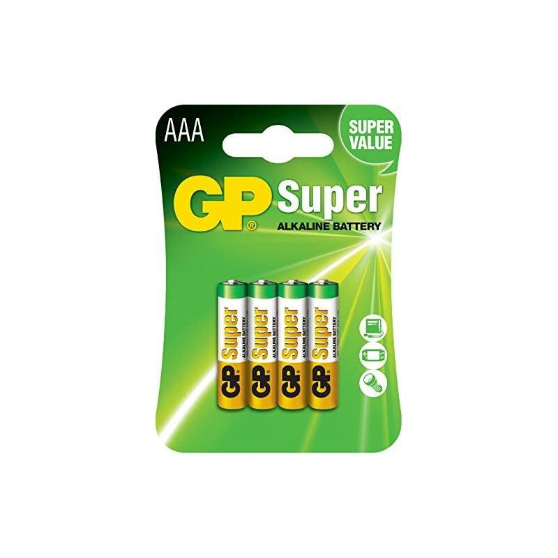 

Gp Batteries - GP R03 - Pilas alcalinas, Color Verde