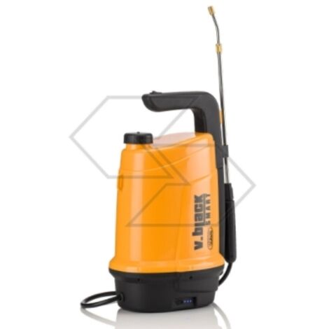 Pulverizador a batería V-BLACK SMART 12 V 8 Ah depósito 5 L con batería
