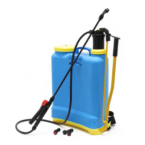 Pulverizador a presión con indicador de nivel 16L Mochila pulverizar sulfatar regar huerto y jardín