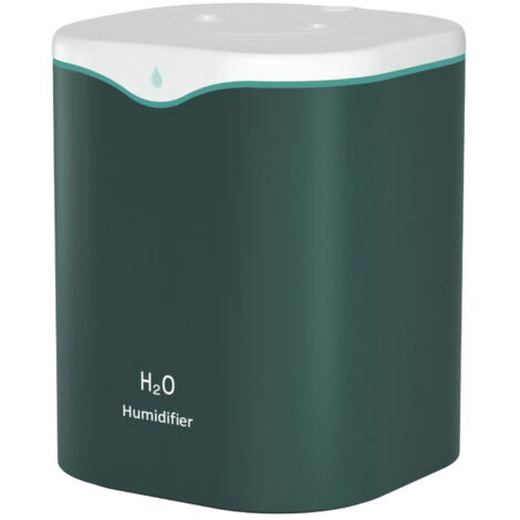 Pulverizador de 2 litros con doble boquilla de alta capacidad – LED + ultra silencioso, para el hogar/habitación infantil, piel seca, regalo ideal para el Día de la Madre.