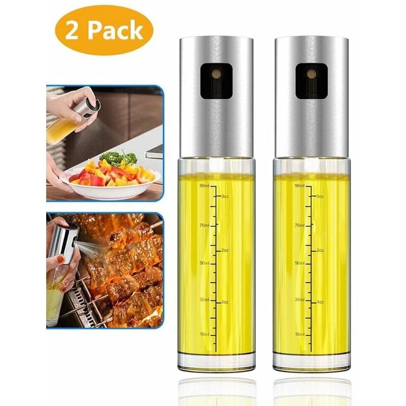 

Pulverizador de Aceite de 100ML con escala - 2 piezas