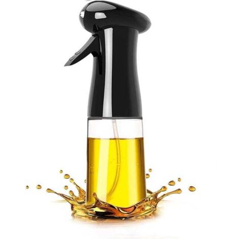 Pulverizador de aceite de 210 ml, pulverizador de condimentos líquidos con brocha, pulverizador de aceite para barbacoa, ensaladas y cocina.