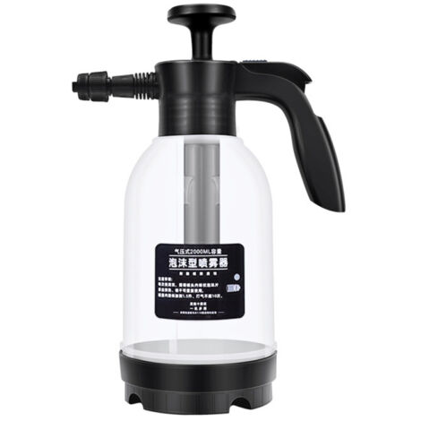 Pulverizador de espuma de 2 litros para lavado de coches, bomba de espuma, pulverizador de riego doméstico para lavado de coches y riego de plantas.