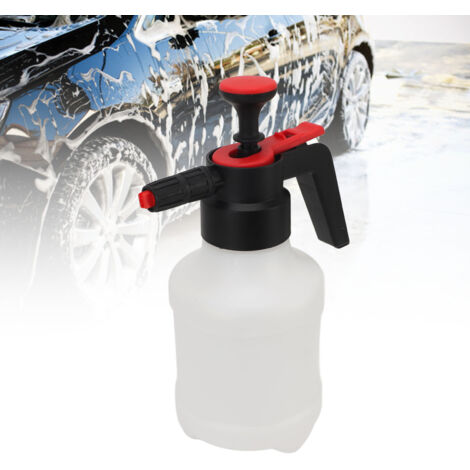 【Pulverizador de espuma】Pulverizador de presión de alta resistencia de 1,5 litros fabricado en ABS/PC para lavado de coches y jardinería.