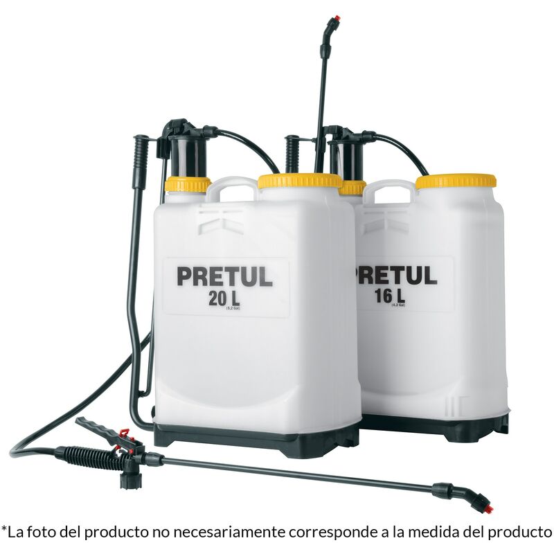 

Pulverizador de mochila, 16 lts - Pretul