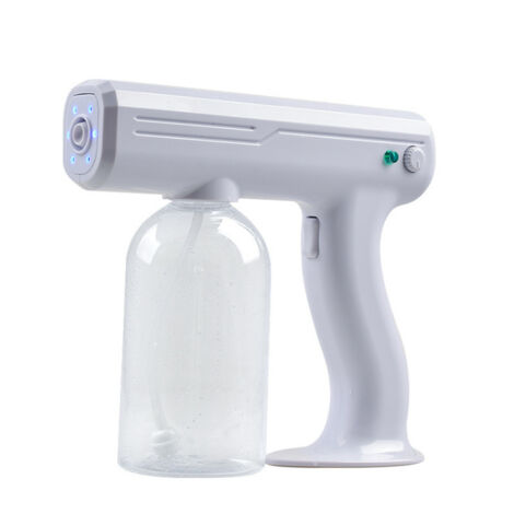 Pulverizador de vapor desinfectante, atomizador portátil recargable nano de 800 ml con niebla silenciosa ajustable para el hogar, la oficina, la escuela o el jardín (800 ml), 20,5 x 7 x 18 cm