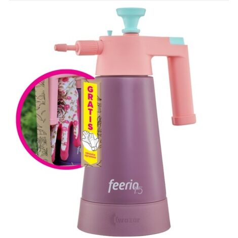 PULVERIZADOR FEERIA CAPACIDAD 1,5L LAVANDA CON GUANTES - KW WCO.2150