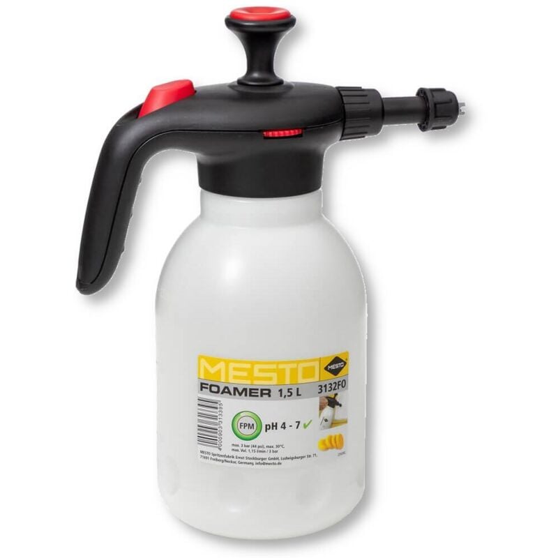 Pulverisateur mousse mesto foamer 3132FO avec joint FP m et recipient 1,5 litres