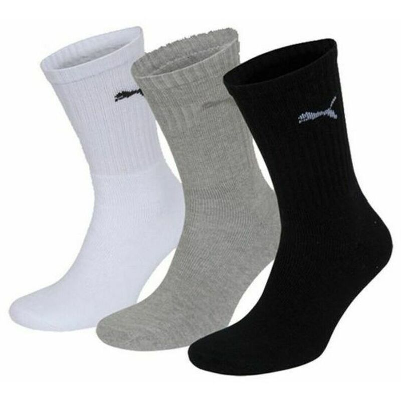 

Calcetines Deportivos SPORT (3 pares) Blanco Gris Negro Multicolor 39-42 - Puma