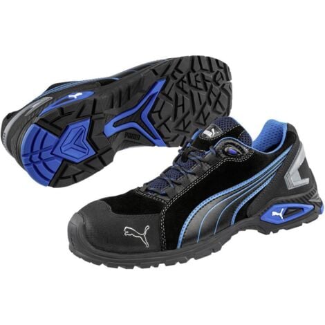PUMA SAFETY SHOES PUMA Rio Black Low 642750-43 Scarpe di sicurezza S3 Taglia delle scarpe (EU): 43 Nero, Blu 1 pz.