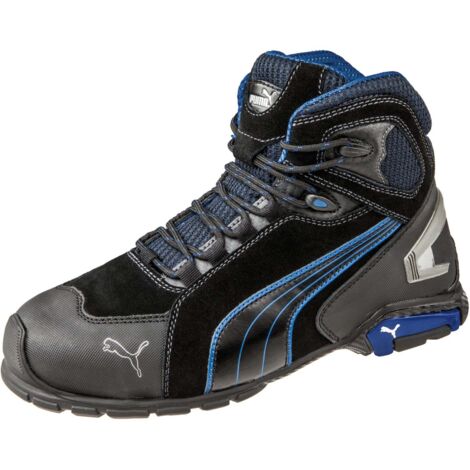 Puma Rio Black Mid S3 SRC Hohe Arbeitsschuhe - 42 EU