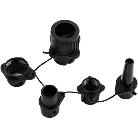 Pump adapter for inflatable boat/SUP and kite/Boston – for conventional air pump – air valve adapter