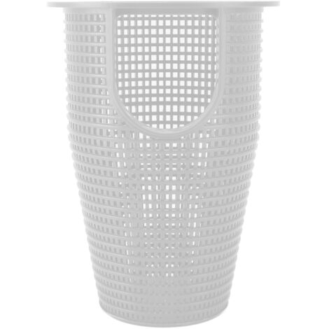 Pump Basket Replacement Strainer Pump Basket For Poolzilla H05 Pool Pump Filter Basket for Pentair B 199 Filter White
