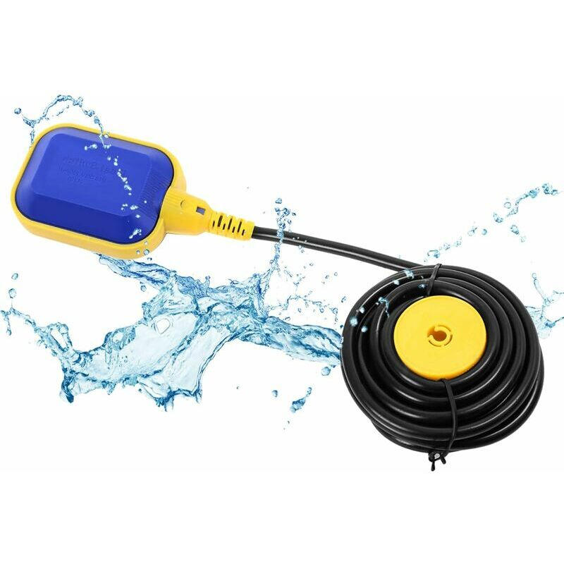 Soleil - Pump Float Switch, Float Switch Water Level Switch with 10M Cable Float Switch Water Level Controller, for Water Tank Diving