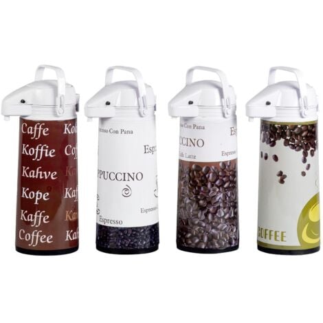HI Pump-Isolierkanne Airpot Kaffee 1,9 l sortierte Dekore