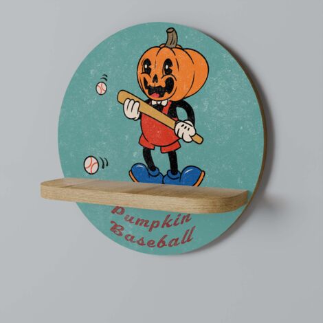 PUMPKIN BASEBALL Rundes Regal
