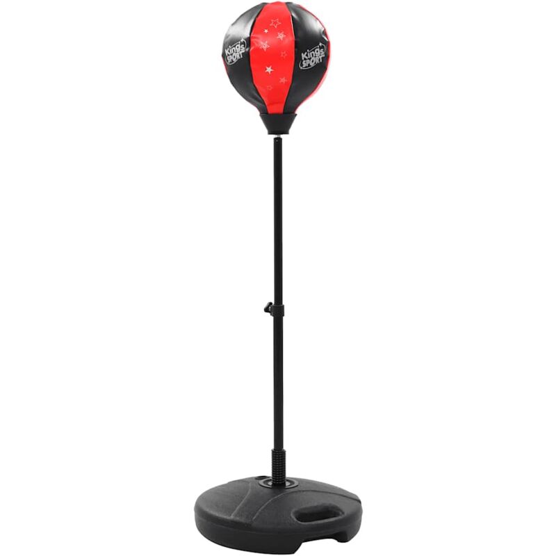 

vidaXL Punching ball de boxeo para niños 87-120 cm - Rojo