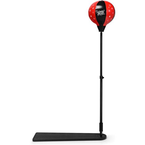 Punchingball pour Enfant avec Hauteur Adjustable 85-130CM Pompe et Gants de Boxe Inclus CW5579 DESIGN IN