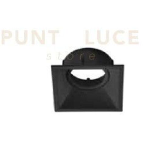 PUNK FARETTO DA INCASSO NERO IP20 9X9CM ORIENTABILE ATTACCO GU10