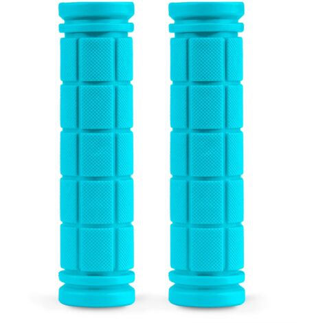 Puños de manillar de scooter turquesa, 2 piezas