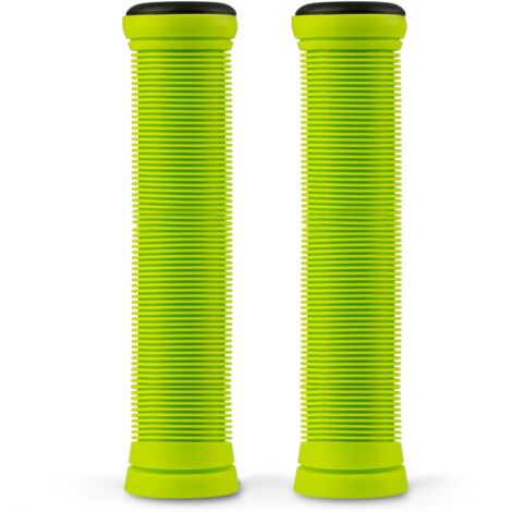 Puños de scooter 142 x 35 mm verde lima 2 piezas