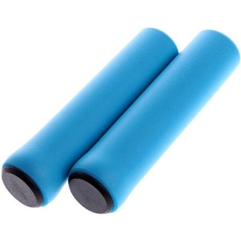Puños de silicona para manillar de bicicleta, 2 pares (4 piezas), para bicicletas de montaña. Antideslizantes, duraderos y con buen agarre. Accesorios para bicicleta.