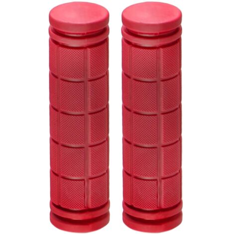 Puños, mangos de scooter EVO, rojos, 2 piezas