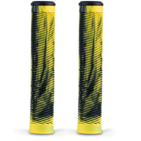 Puños mangos scooter negro y amarillo G3 2 piezas