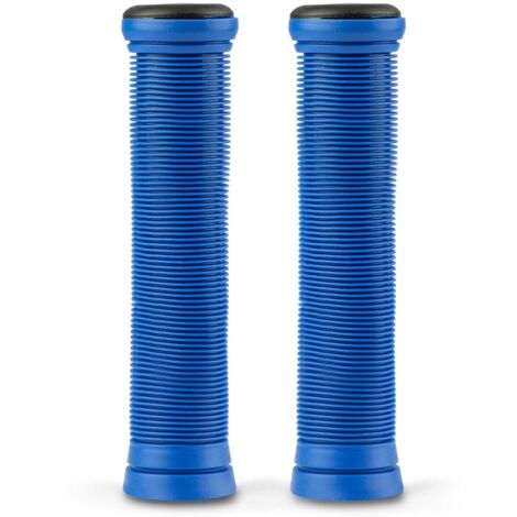 Puños manillares scooter 142 x 35 mm azul marino 2 uds