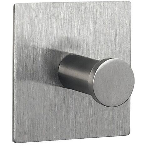 PUNT Gancho de pared para toallas Spirella cepillado