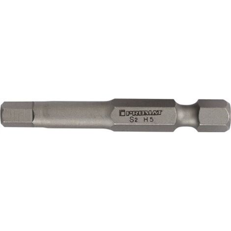 PUNTA 1/4 PULG. 5 MM LONGITUD 50 MM PROMAT